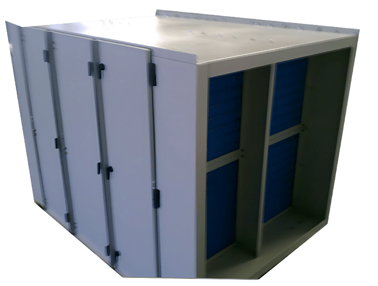 Filter Bank and Housing for high-efficiency air filtration in cleanrooms and industrial environments – Airvolution cc